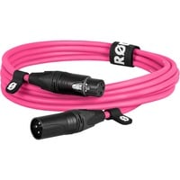 Rode Microphones XLR3M-P, Câble rose fuchsia