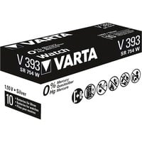 VARTA SR48 W/V393 1BL Batterie à usage unique Argent-Oxide (S) Batterie à usage unique, SR48, Argent-Oxide (S), 1,55 V, 1 pièce(s), 65 mAh