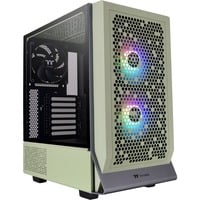 Thermaltake  boîtier midi tower Vert clair | 2x USB-A | 1x USB-C | RGB | Window