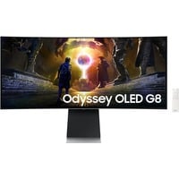 SAMSUNG  34" Moniteur UltraWide gaming incurvé  Argent