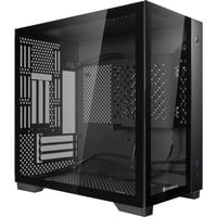 RAIJINTEK  boîtier mini tower Noir | 1x USB-A | 1x USB-C | Verre Trempé