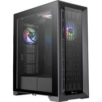 Thermaltake  boîtier big tower Noir | 2x USB-A | 1x USB-C | RGB | Window