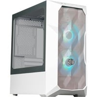 Cooler Master MasterBox TD300 boîtier mini tower Blanc | 2x USB-A | RGB | Verre Trempé