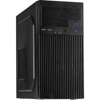 Inter-Tech  boîtier mini tower Noir | 2x USB-A