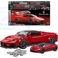 Mattel Brick Shop Hot Wheels Maserati MC20, Jouets de construction Jeu de construction, 10 an(s), Plastique, 250 pièce(s), 780 g