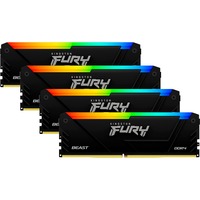 Kingston FURY KF436C18BB2AK4/64, Mémoire vive Noir