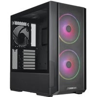 Lian Li  boîtier midi tower Noir | 2x USB-A | 1x USB-C | RGB | Window