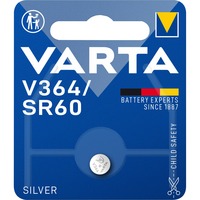 VARTA -V364 Piles domestiques, Batterie Batterie à usage unique, SR60, Argent-Oxide (S), 1,55 V, 1 pièce(s), 20 mAh