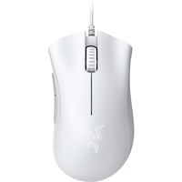 Razer DeathAdder Essential, Souris gaming Blanc, Droitier, Optique, USB Type-A, 6400 DPI, Blanc