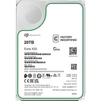 Seagate Exos X20 20 To, Disque dur ST20000NM007D-REC, SATA/600, 24/7