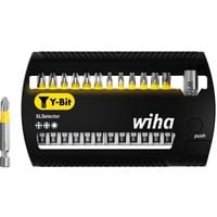 Wiha SB7948Y950, 41834, Set d'embouts de vissage Noir/Jaune