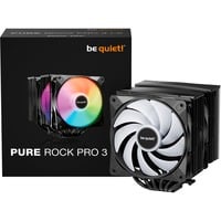 be quiet! Pure Rock Pro 3 LX Black, Refroidisseur CPU Noir