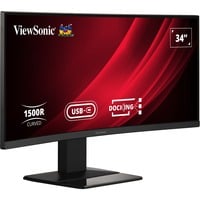 ViewSonic  34" Moniteur UltraWide incurvé  Noir (Mat)