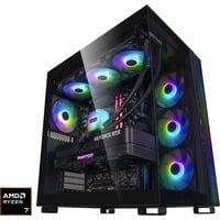 ALTERNATE AGP-WINDOW-AMD-009, PC gaming Noir