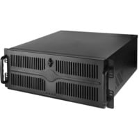 Chieftec UNC-409S-B unité centrale Support Noir 400 W boîtier rack Noir | 2x USB-A