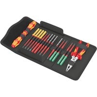 Wera VDE 17 extra slim 1 Tool Finder, 05006612001, Tournevis Rouge/Jaune