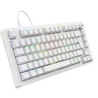 Sharkoon clavier gaming Blanc, Layout DE, Huano Red