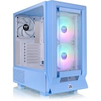 Thermaltake  boîtier midi tower Bleu clair | 2x USB-A | 1x USB-C | RGB | Window