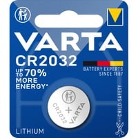 VARTA -CR2032 Piles domestiques, Batterie Batterie à usage unique, CR2032, Lithium, 3 V, 1 pièce(s), 220 mAh