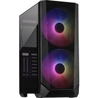 Inter-Tech IT-3503 Airstream boîtier midi tower Noir | 2x USB-A | 1x USB-C | RGB | Window