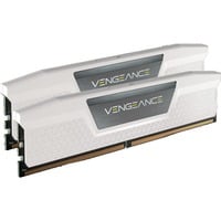 Corsair 32 Go DDR5-5600 Kit, Mémoire vive Blanc, CMK32GX5M2B5600C40W, Vengeance, XMP