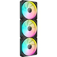 Corsair iCUE LINK LX120 RGB, Ventilateur de boîtier Noir, 3 pièces, 4 broches Connecteur de ventilateur PWM