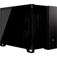 Corsair 2500X boîtier mini tower Noir | 2x USB-A | 1x USB-C | Verre Trempé