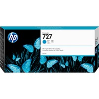 HP 727 cartouche d'encre DesignJet cyan, 300 ml 300 ml, Encre à colorant, 300 ml, 1 pièce(s)