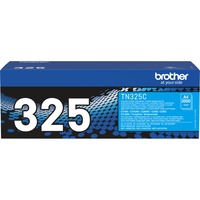 Brother TN-325C - Cartouche d'encre - Toner Cyan Haute Capacité 3500 pages, Cyan, 1 pièce(s), Vente au détail