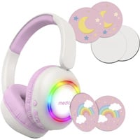 Medion Life HE-1 Kids Casque Bluetooth pour enfants on-ear rose fuchsia (0)