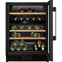 Neff KU9213HG0 refroidisseur à vin Refroidisseur de vin compresseur Intégré (placement) Noir 44 bouteille(s), Armoire refroidisseur à vin Noir, Refroidisseur de vin compresseur, Intégré (placement), 44 bouteille(s), 60 W, G, Noir