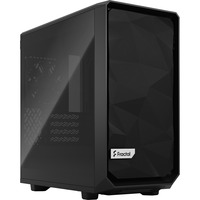 Fractal Design Meshify 2 Mini Black TG Dark Tint boîtier midi tower Noir | 2x USB-A | 1x USB-C | Verre Trempé