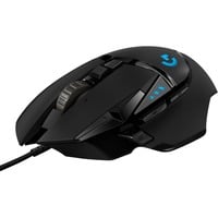 Logitech G502 HERO High Performance, Souris gaming Noir, 100 - 25.600 dpi, LED RGB