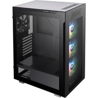 Thermaltake Divider 550 TG Ultra boîtier midi tower Noir | 2x USB-A | 1x USB-C | RGB | Window