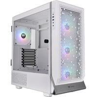 Thermaltake Ceres 500 TG ARGB Snow boîtier midi tower Blanc | 2x USB-A | 1x USB-C | Verre Trempé