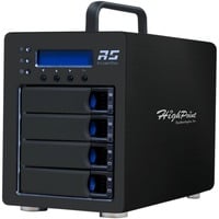 HighPoint RS6434S, Boîtier disque dur Noir