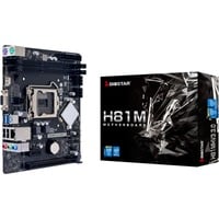 Biostar H81MHV3 3.0 carte mère socket 1150 Noir, Gb-LAN, Sound, µATX