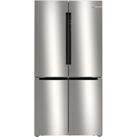 Bosch Serie 6 KFN96APEA frigo américain Autoportante 605 L E Métallique, Argent, French Door Acier inoxydable, Autoportante, Porte française, Métallique, Argent, LED, 605 L, SN-T