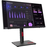 Lenovo  23.8" Moniteur  Noir