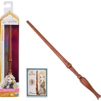 Spin Master Wizarding World: Harry Potter - Luna Lovegood Wand, Jeu de rôle Wizarding World HARRY POTTER - BAGUETTE MAGIQUE DELUXE LUNA LOVEGOOD - Baguette Magique Authentique Luna Lovegood 30 cm Avec Carte de Sorts - 6062059 - Jouet Enfant 6 ans, Film, 5 an(s)