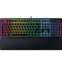 Razer Ornata V3 clavier USB QWERTZ Allemand Noir, clavier gaming Noir, Layout DE, Razer Hybrid-Mecha-Membran, Taille réelle (100 %), USB, Clavier à membrane, QWERTZ, LED RGB, Noir