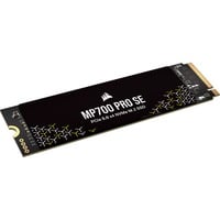 Corsair MP700 Pro SE 4 To SSD Noir, PCIe 5.0 x4, NVMe 2.0, M.2 2280