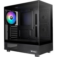 Thermaltake  boîtier midi tower Noir | 2x USB-A | 1x USB-C | RGB | Verre Trempé