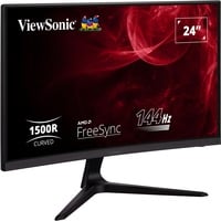 ViewSonic  24" Moniteur gaming incurvé  Noir (Mat)