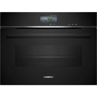 Siemens CS736G1B1, Four Noir/en acier inoxydable