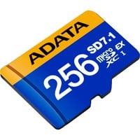 ADATA Premier Extreme microSDXC 256 GB, Carte mémoire Bleu/Jaune