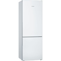 Bosch KGE49AWCA réfrigérateur-congélateur Autoportante 419 L C Blanc, Combination Réfrigérateur / congélateur Blanc, 419 L, SN-T, 15 kg/24h, C, Nouvelle zone compartiment, Blanc