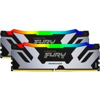 Kingston FURY Kit 64 Go DDR5-6000, Mémoire vive Noir/Argent