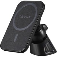 Nevox 2025 chargeur d'appareils mobiles Noir Auto Noir, Auto, USB, Recharge sans fil, Noir