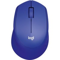 Logitech M330 SILENT PLUS, Souris Bleu, Droitier, Optique, RF sans fil, 1000 DPI, Bleu